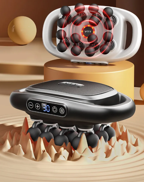 Deep Tissue Percussion Massage Gun — 8 or 16 Heads