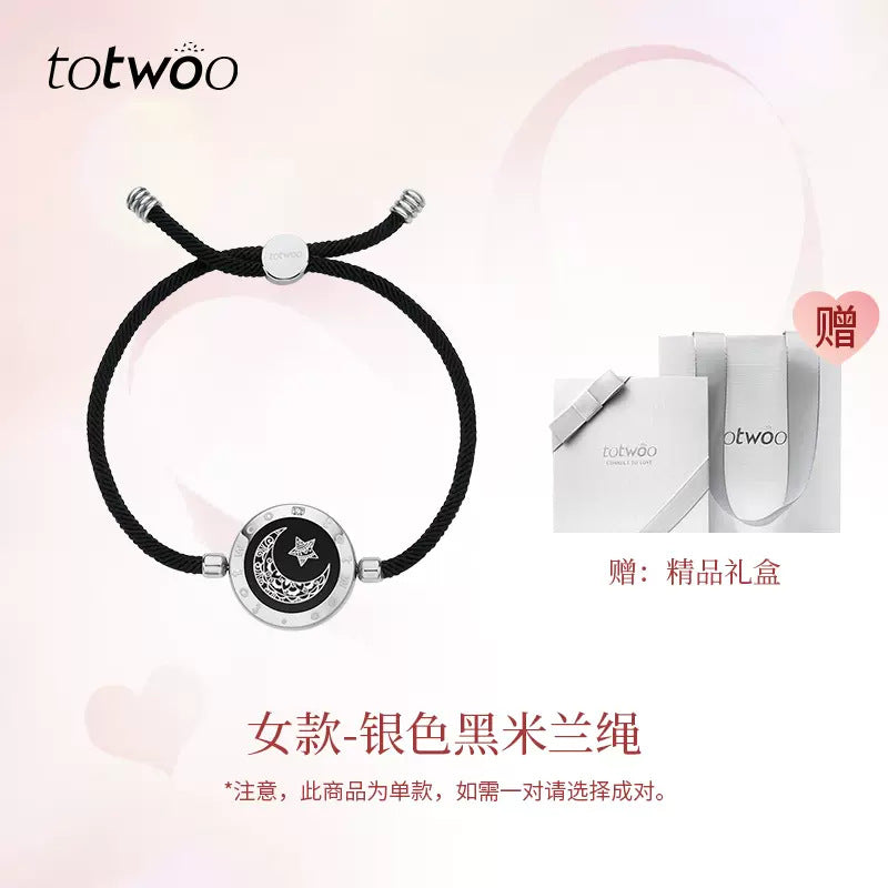 Totwoo Couples Smart Bracelet — Long-Distance Touch & Vibration