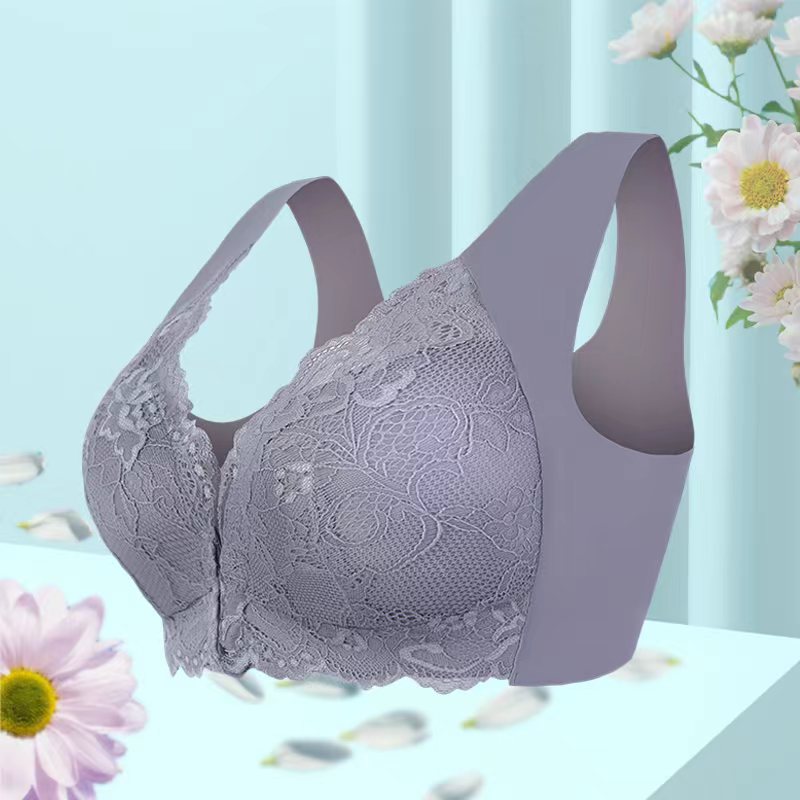 Wireless Plus-Size Comfort Bra — Full Coverage, All-Day Wear