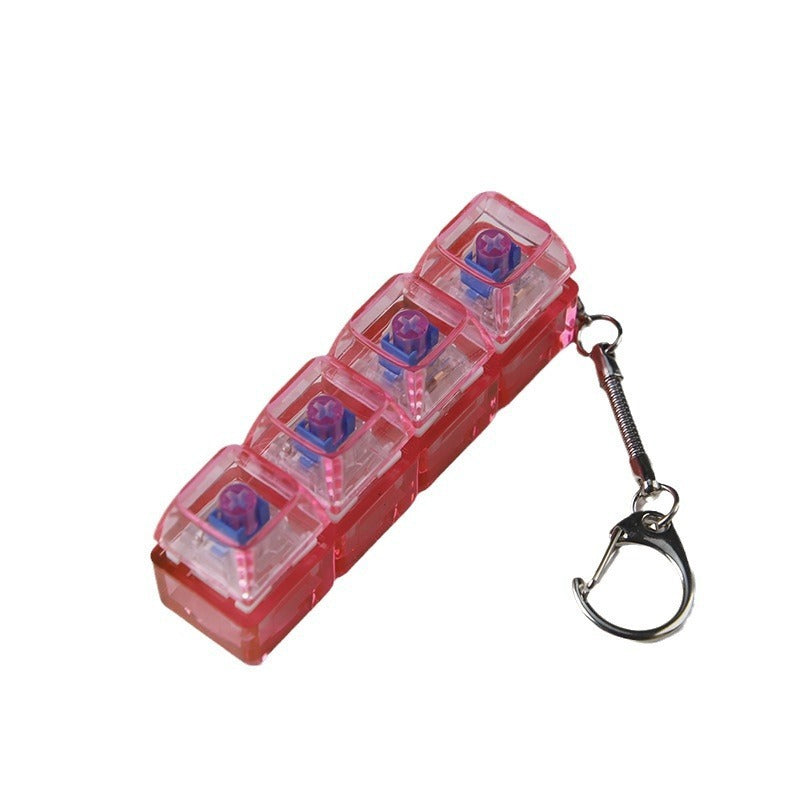 LED Light-Up Transparent Shaft Tester Fidget Toy