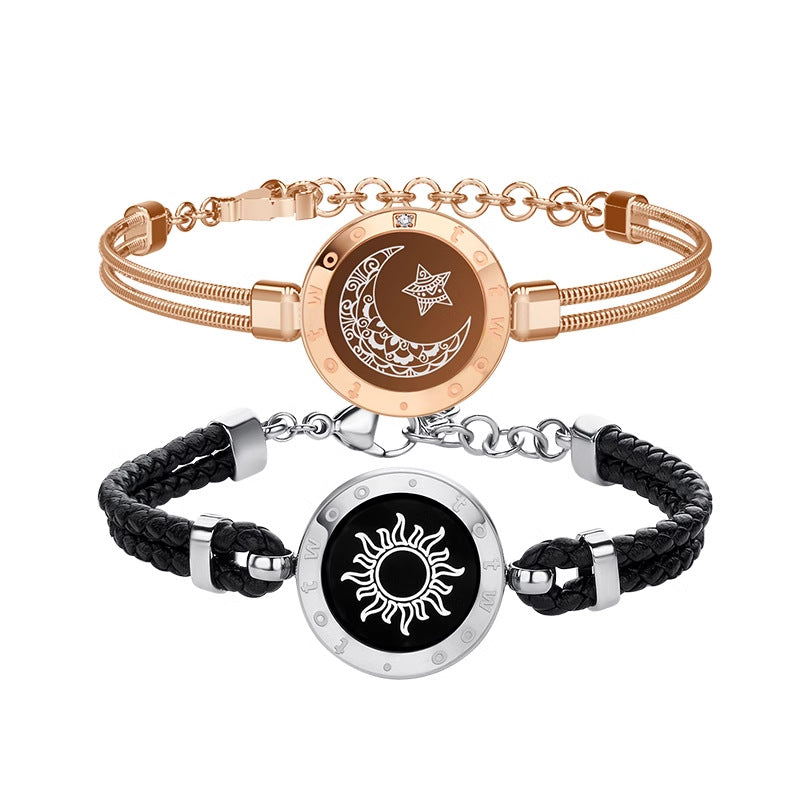 Totwoo Couples Smart Bracelet — Long-Distance Touch & Vibration