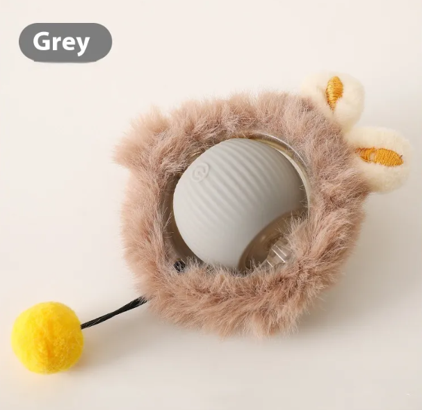 PurrPlay Self-Rolling Interactive Cat Toy Ball