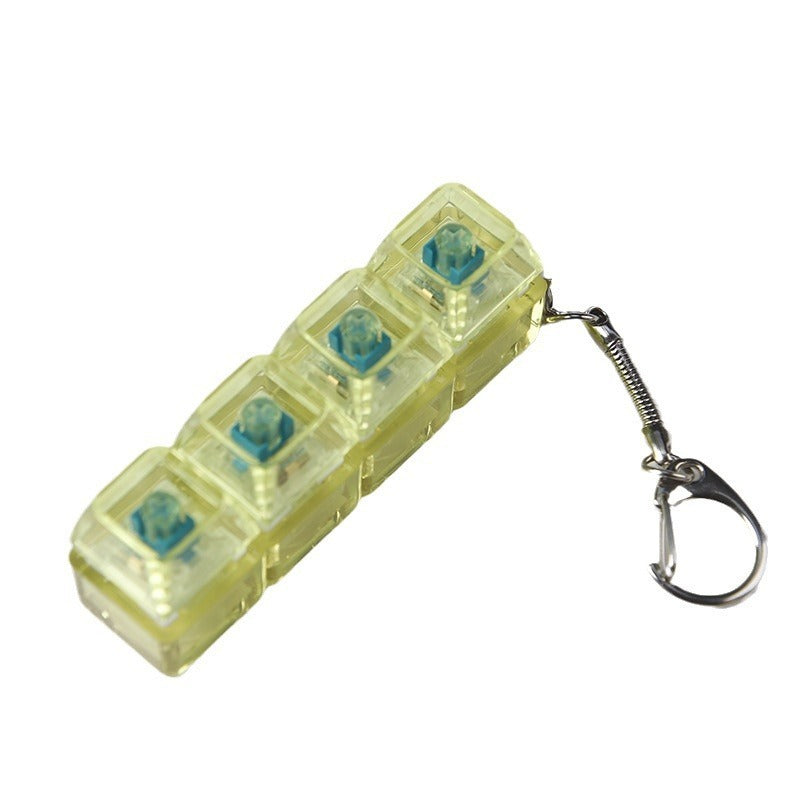 LED Light-Up Transparent Shaft Tester Fidget Toy