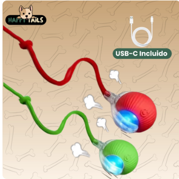 Smart Rolling Pet Ball Interactive Cat Toy
