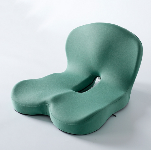 Memory Foam Ergonomic Seat Cushion — Posture & Pressure Relief