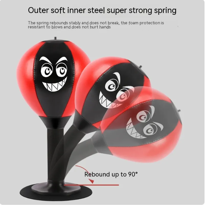 Punch Pal Desktop Speed Ball — Stress Relief & Focus Trainer