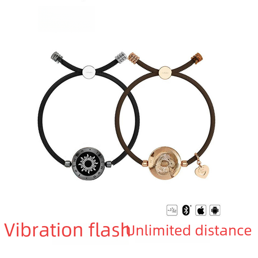 Totwoo Couples Smart Bracelet — Long-Distance Touch & Vibration