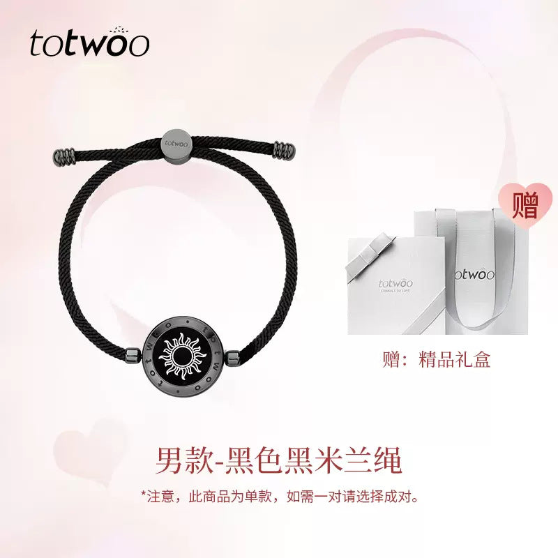 Totwoo Couples Smart Bracelet — Long-Distance Touch & Vibration