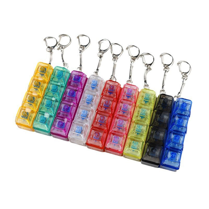 LED Light-Up Transparent Shaft Tester Fidget Toy