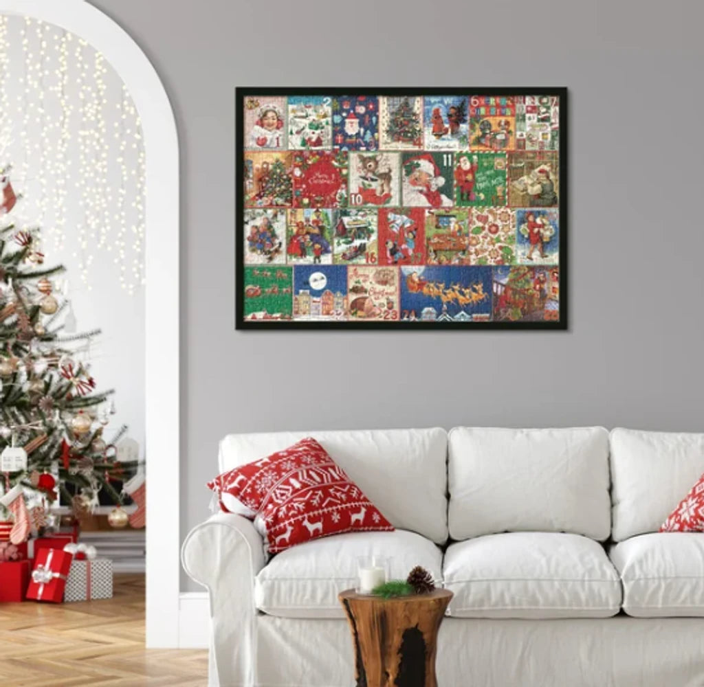 Christmas Advent Calendar Jigsaw Puzzle — 24-Day Countdown