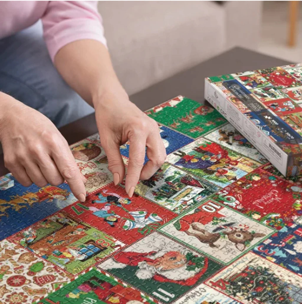 Christmas Advent Calendar Jigsaw Puzzle — 24-Day Countdown