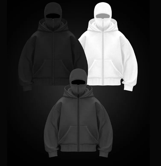 DualCozy Double-Hood Fleece Hoodie
