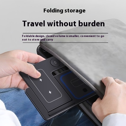 3-in-1 Foldable LED Wireless Charging Station