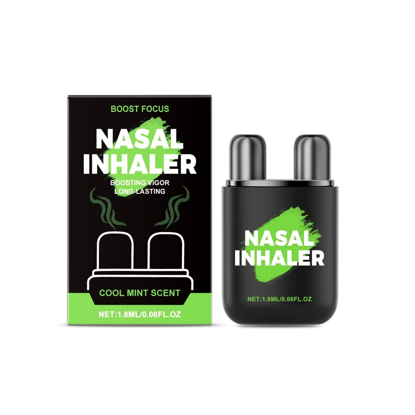 Aromatherapy Nasal Inhaler — Menthol & Peppermint