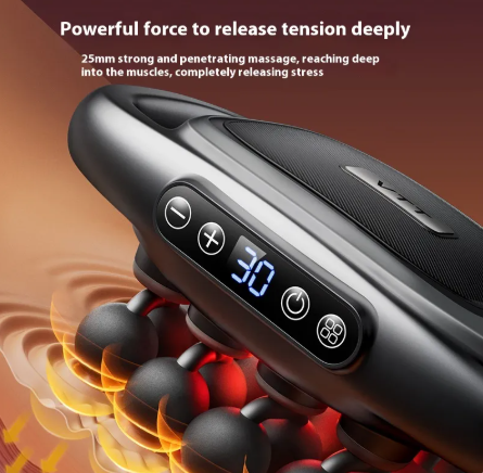 Deep Tissue Percussion Massage Gun — 8 or 16 Heads