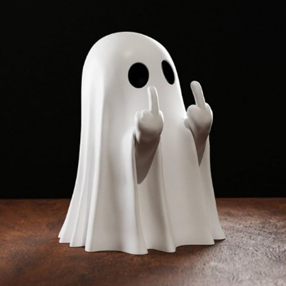 Halloween Ghost Ornament — Cheeky Decorative Statue