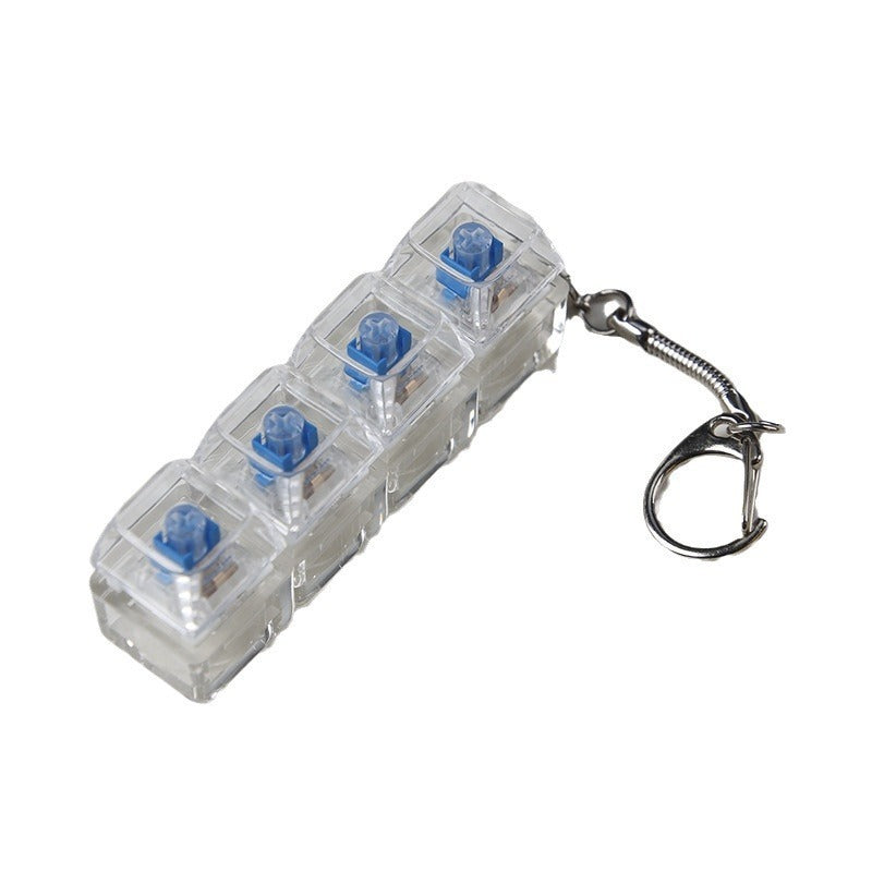 LED Light-Up Transparent Shaft Tester Fidget Toy