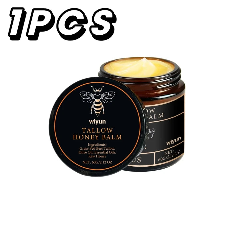 Tallow Honey Cream Glow Hydrating Skin Improve Elasticity Soft Bleaching Improve Dullness Firming Face Body Moisturizer Lotion