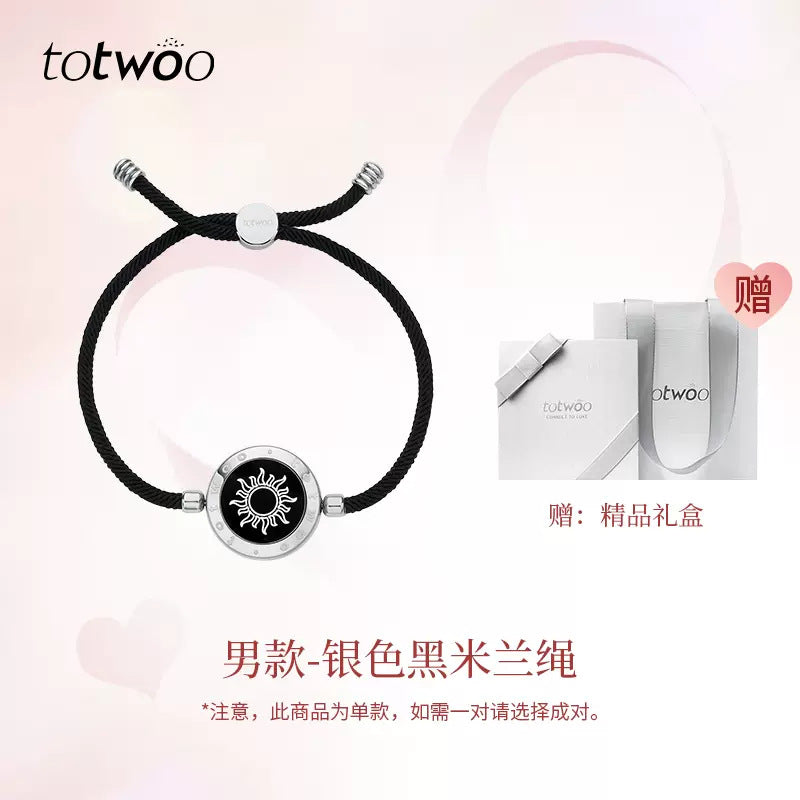 Totwoo Couples Smart Bracelet — Long-Distance Touch & Vibration