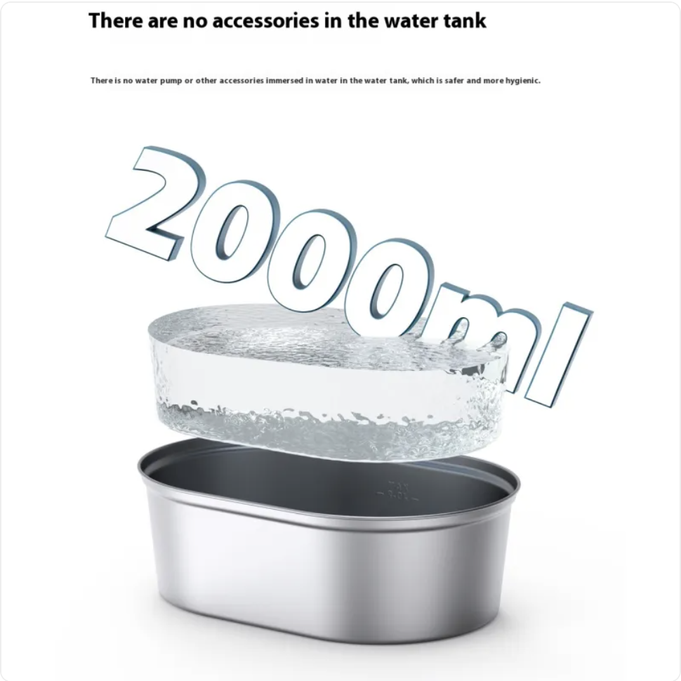 Uha Stainless Steel Automatic Pet Water Dispenser
