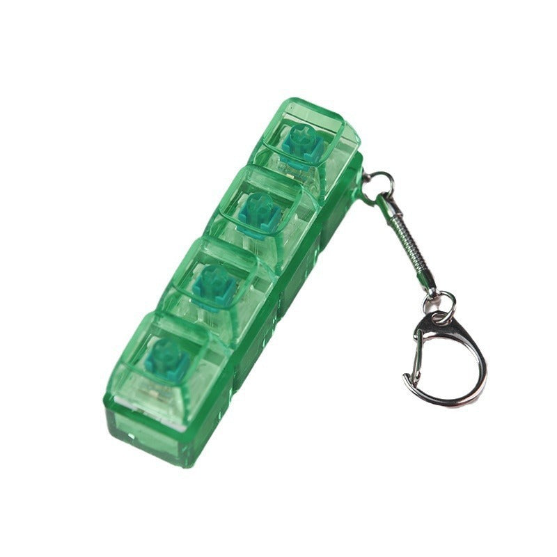LED Light-Up Transparent Shaft Tester Fidget Toy