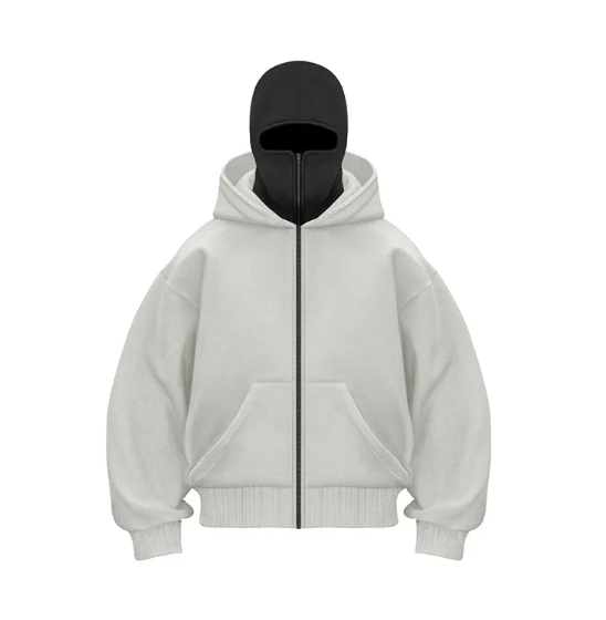 DualCozy Double-Hood Fleece Hoodie