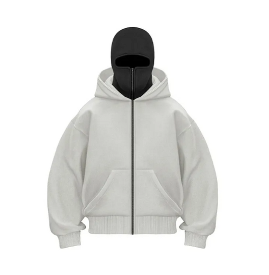 DualCozy Double-Hood Fleece Hoodie