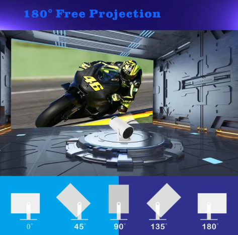 Portable Mini Projector — Home Theater & Gaming