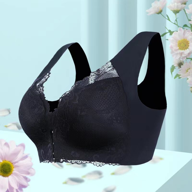 Wireless Plus-Size Comfort Bra — Full Coverage, All-Day Wear