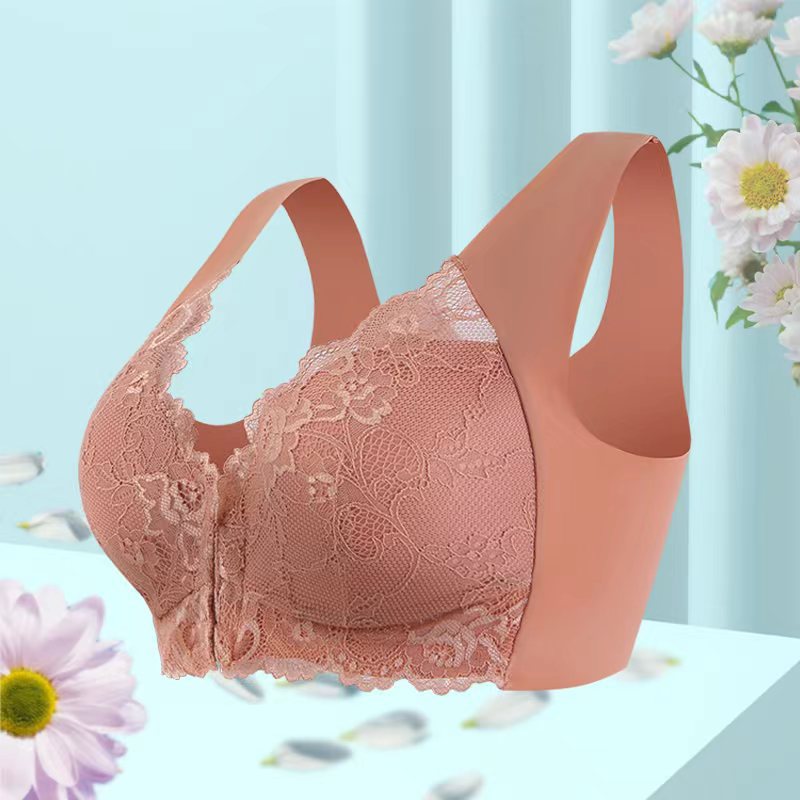Wireless Plus-Size Comfort Bra — Full Coverage, All-Day Wear