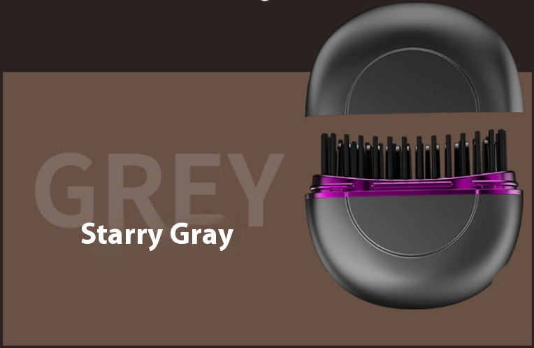 Mini USB Rechargeable Ceramic Hair Straightener — Travel-Ready
