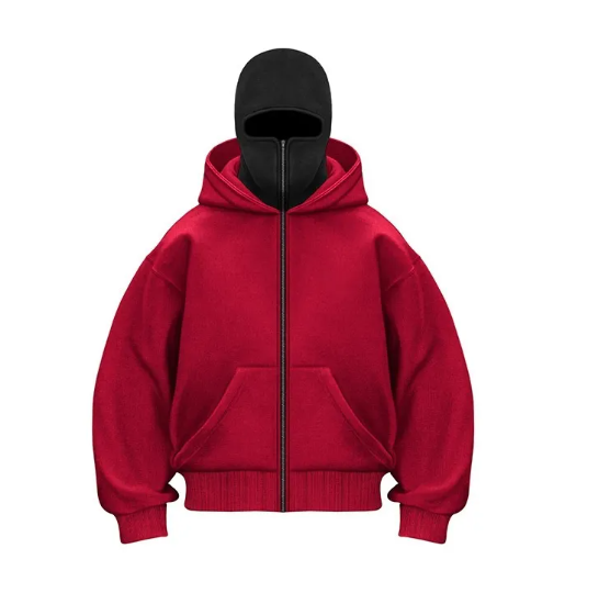 DualCozy Double-Hood Fleece Hoodie