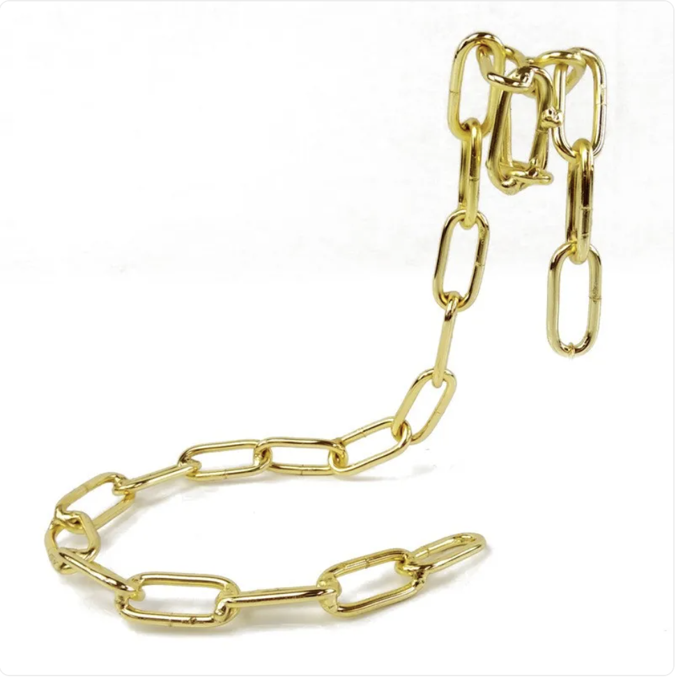 Suspension Chain Wine Rack — Decorative Iron Bottle Holder