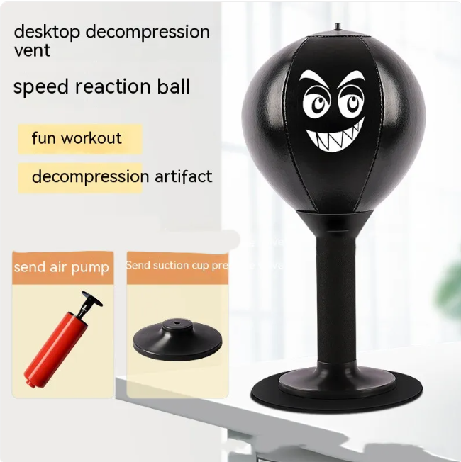 Punch Pal Desktop Speed Ball — Stress Relief & Focus Trainer