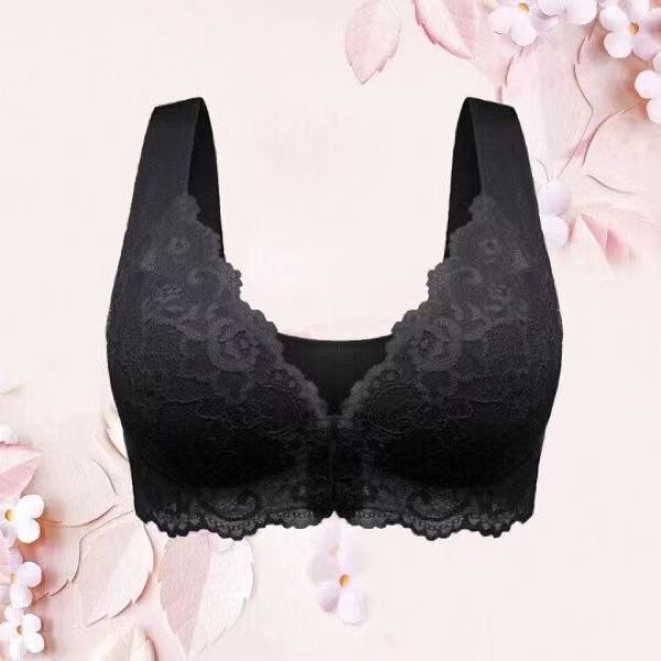 Wireless Plus-Size Comfort Bra — Full Coverage, All-Day Wear